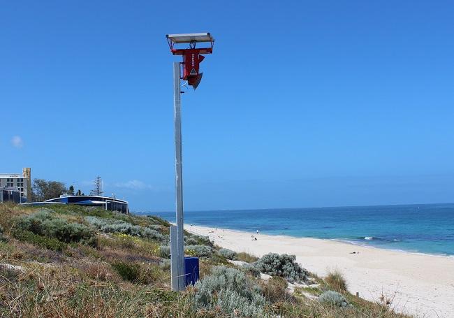 Cottesloe’s beachside shark warning towers are ready for summer