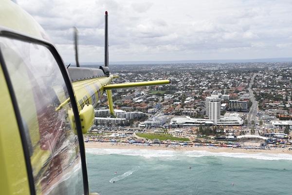 Helicopter patrols begin in spring for Perth and South-West beaches