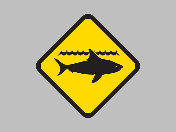 Shark ADVICE for Eco Beach near Broome