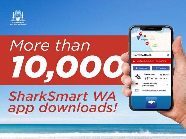 SharkSmart WA app hits 10,000 downloads